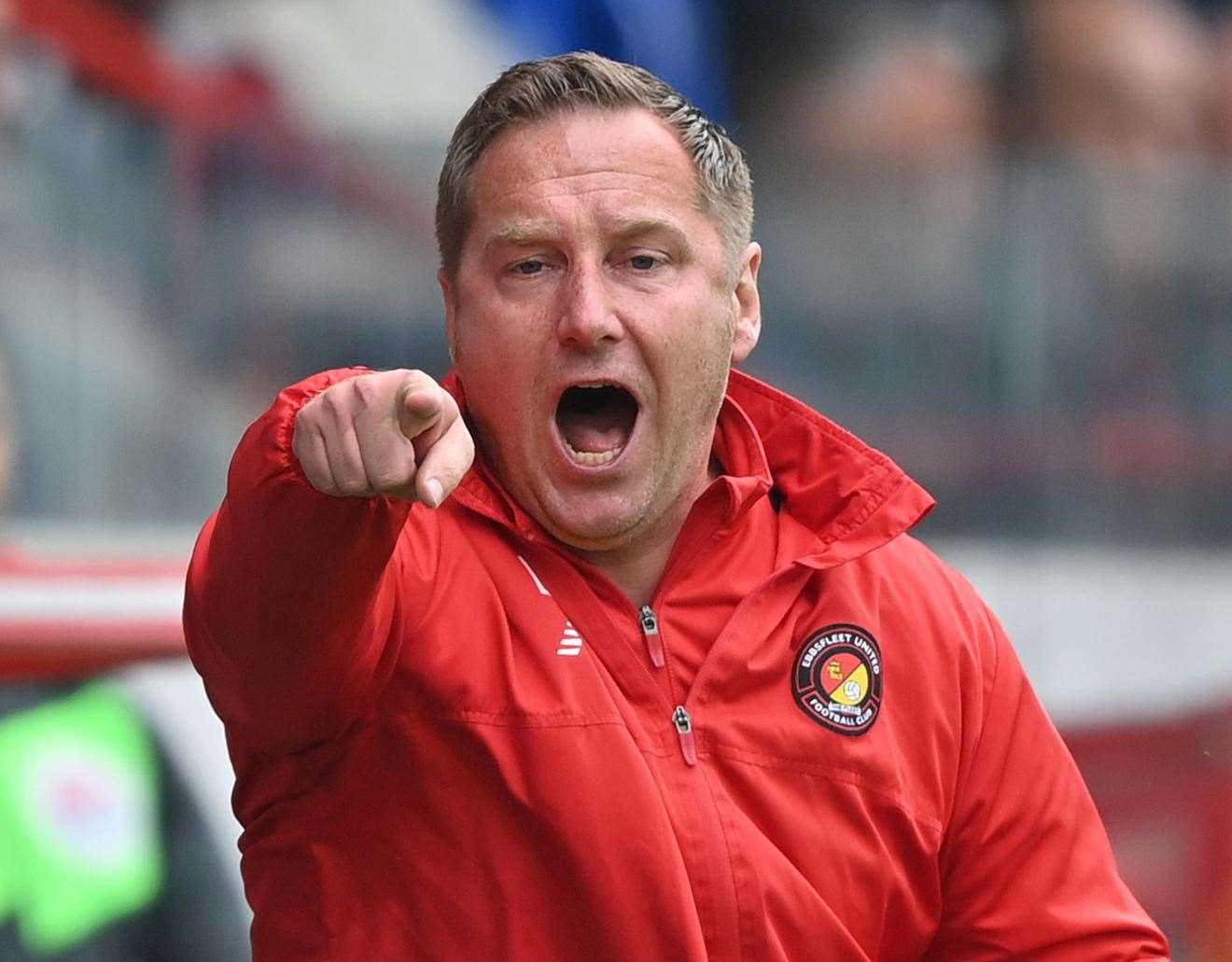 Ebbsfleet United manager Dennis Kutrieb Picture: Keith Gillard