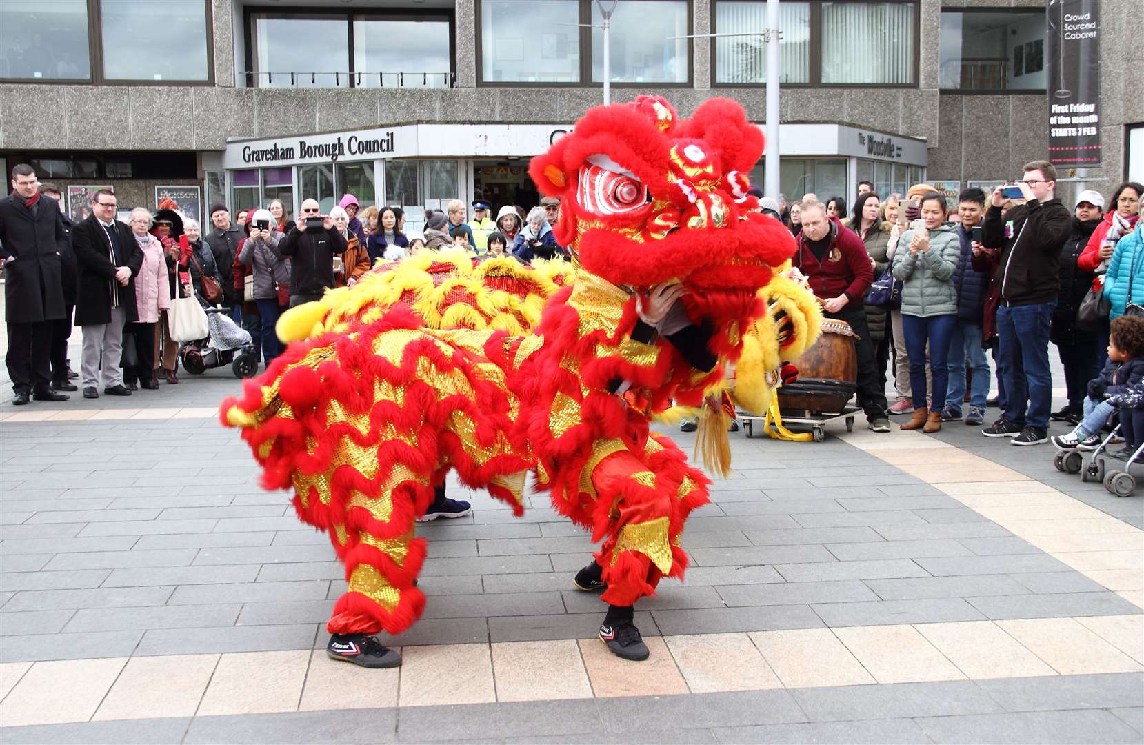 Gravesend and The Woodville celebrated Chinese New Year with colourful and dance