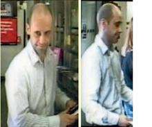 CCTV images of bank fraud