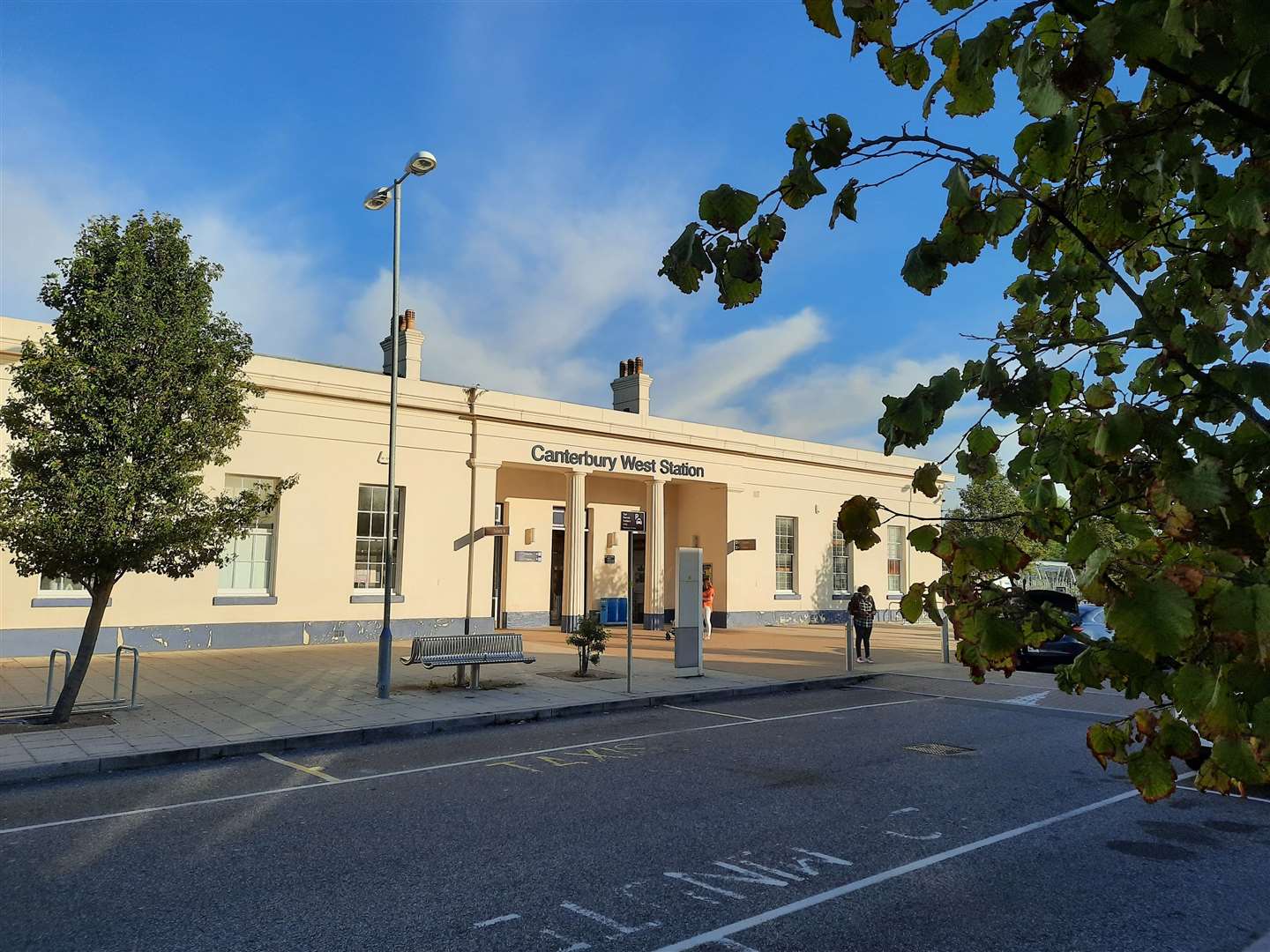 The power to the lines through Canterbury West station has been shut off. Stock picture