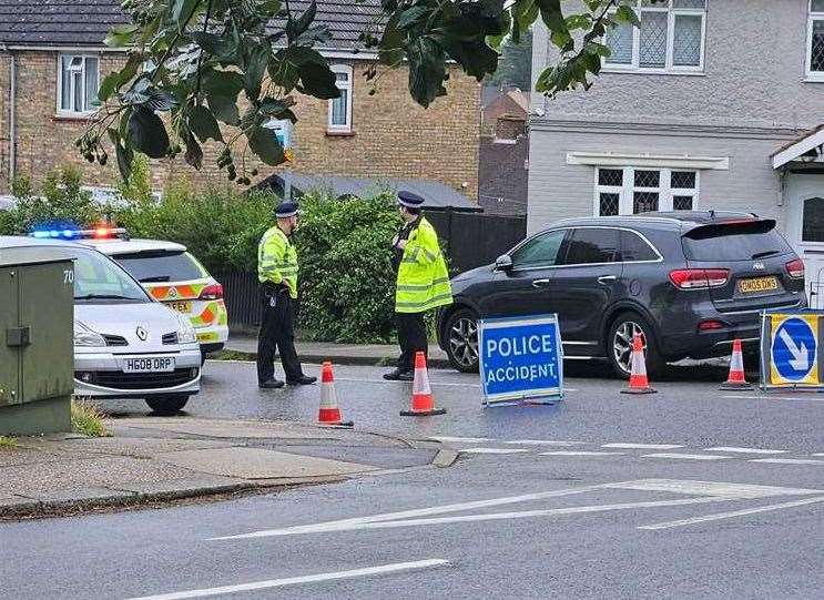 Wayfield Road was closed during the emergency