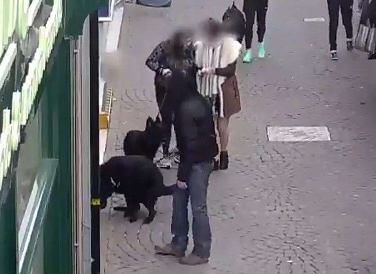 Thanet council is appealing to trace the owner of a dog who was caught on camera failing to clean up after his pet when the dog fouled in the street in Ramsgate High Street (8176828)