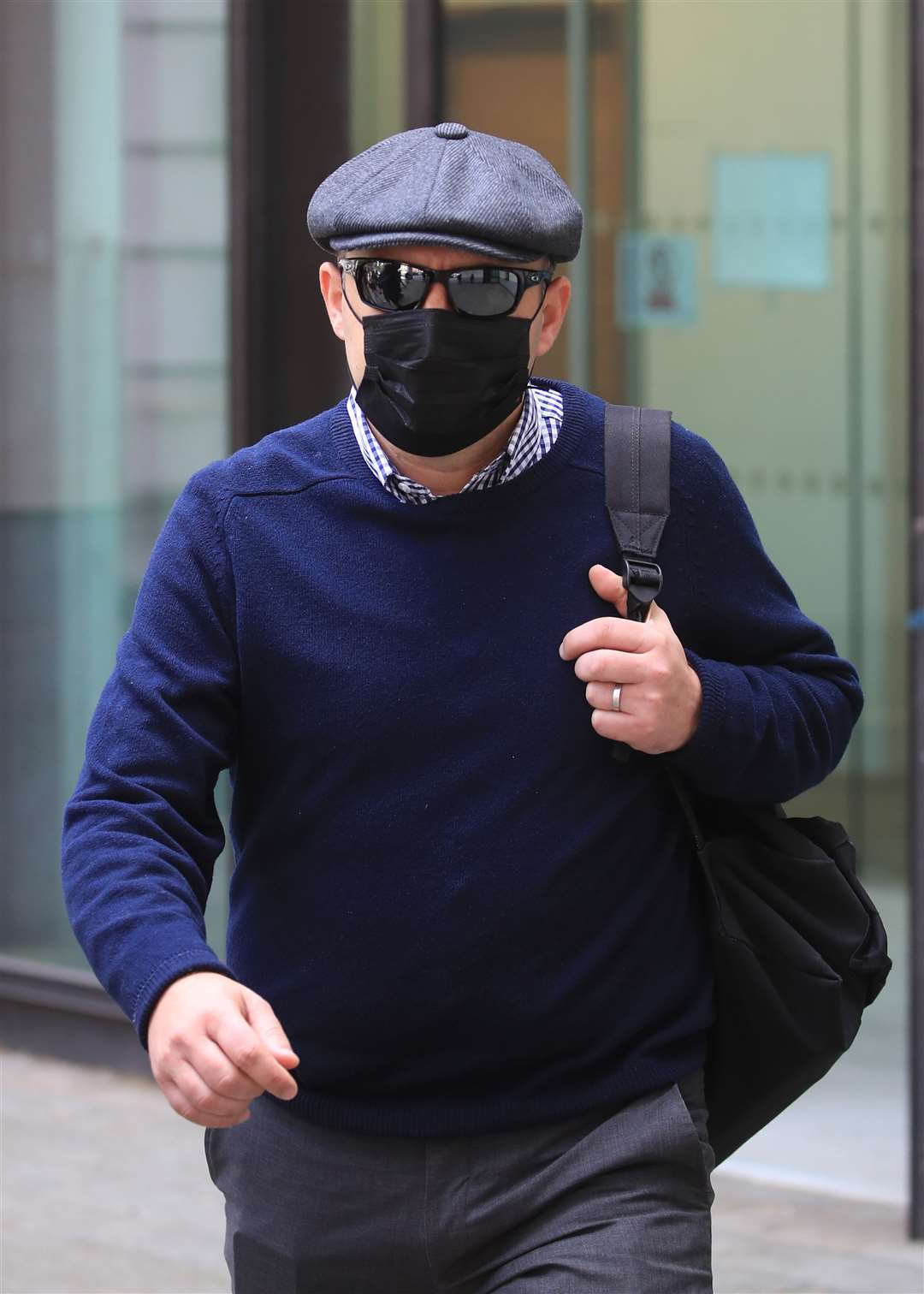 Pc Deniz Jaffer arrives at Westminster Magistrates’ Court for an earlier hearing (Gareth Fuller/PA)