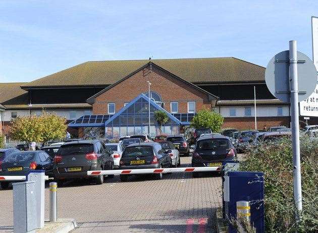 A man appeared in court charged with making threats to kill after armed police descended on QEQM Hospital in Margate