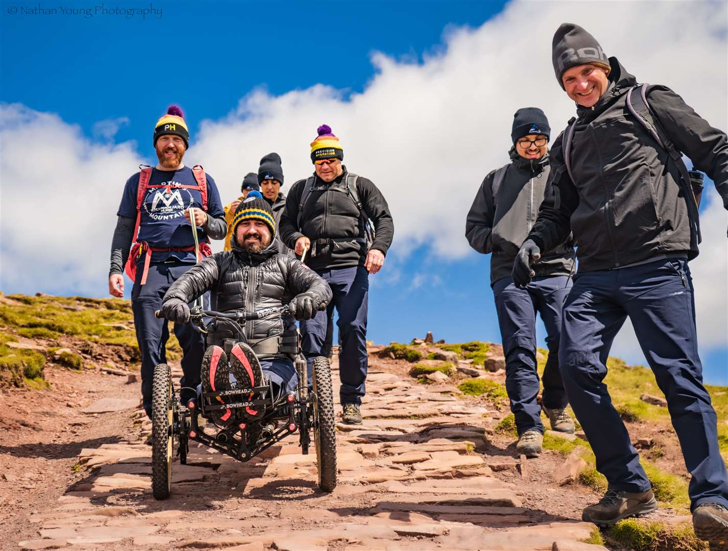 Christopher Paton will join Martin Hibbert and 10 others on the trip up Kilimanjaro in June (Nathan Young/PA)