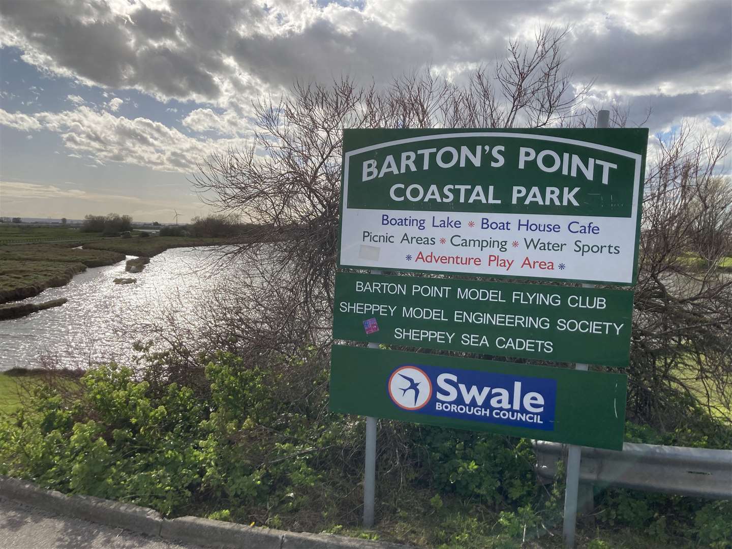 Barton's Point Coastal Park at Sheerness on the Isle of Sheppey. Picture: John Nurden