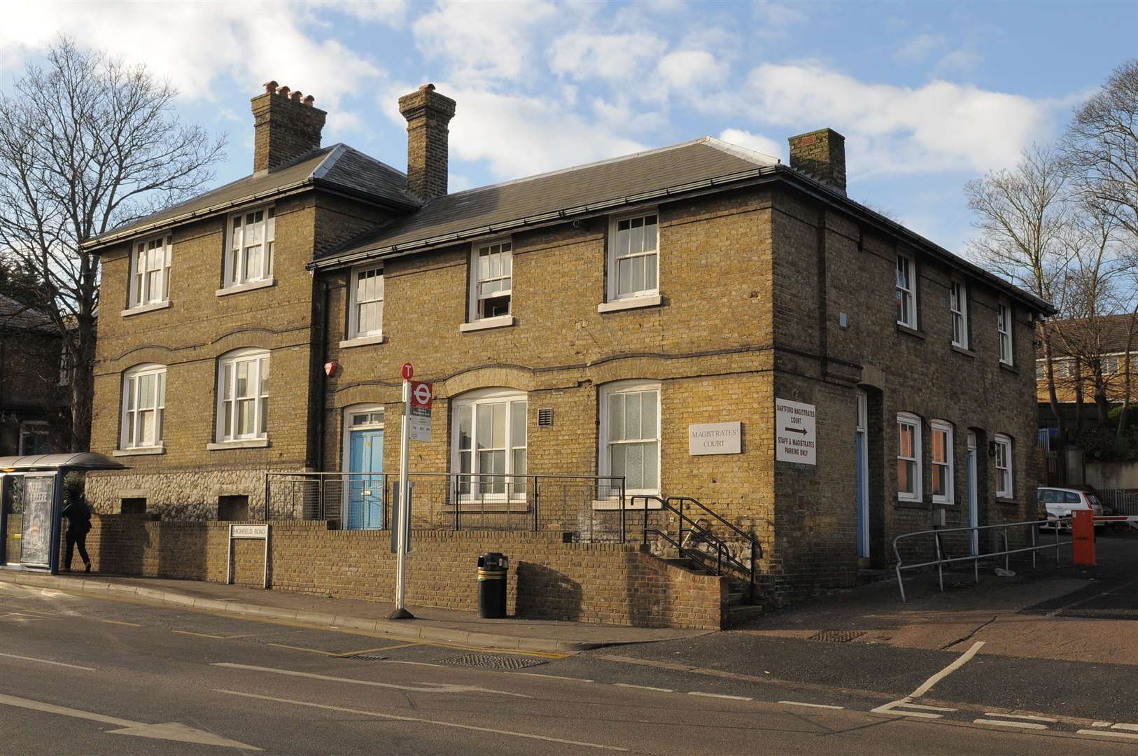 The former Magistrate's Court in Highfield Road has been vacant since 2016. Picture: Steve Crispe