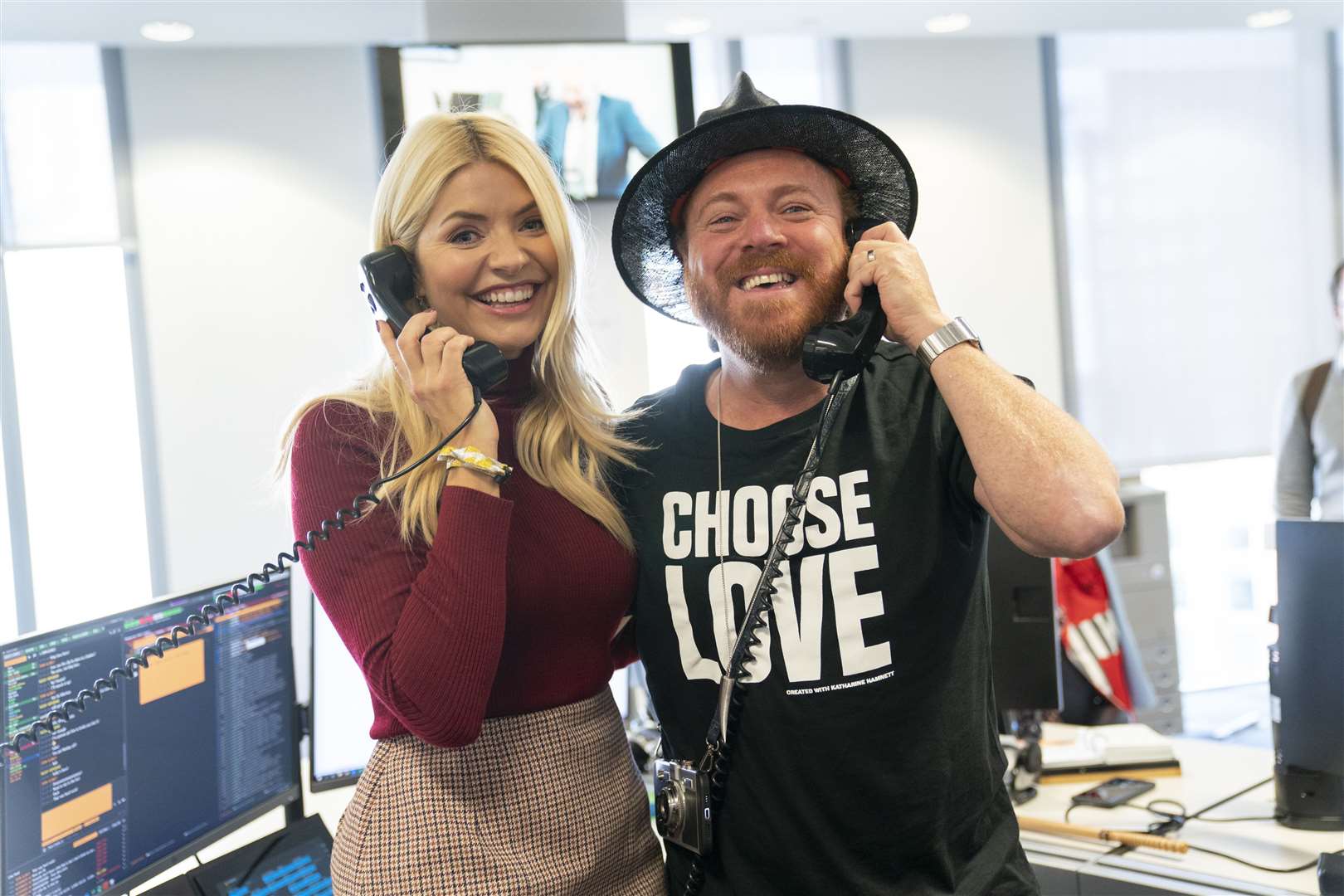 Holly Willoughby and Keith Lemon (Kirsty O’Connor/PA)