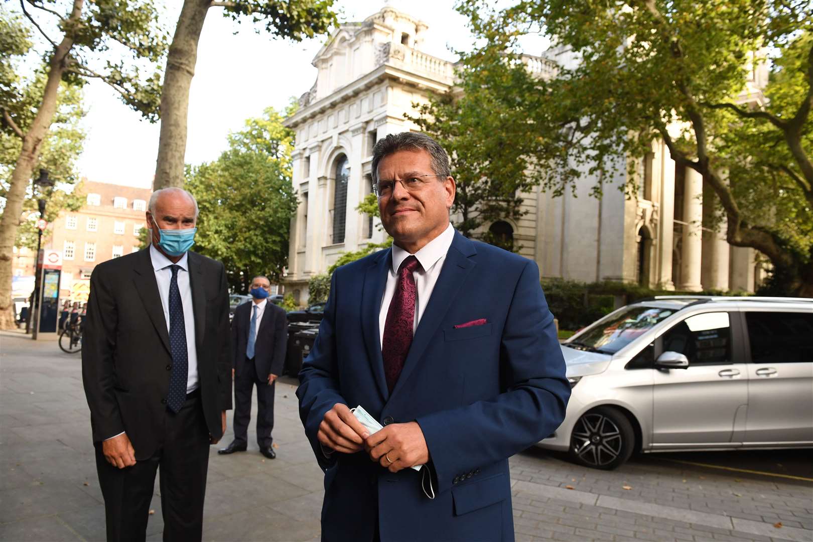 European Commission vice president Maros Sefcovic (Stefan Rousseau/PA)