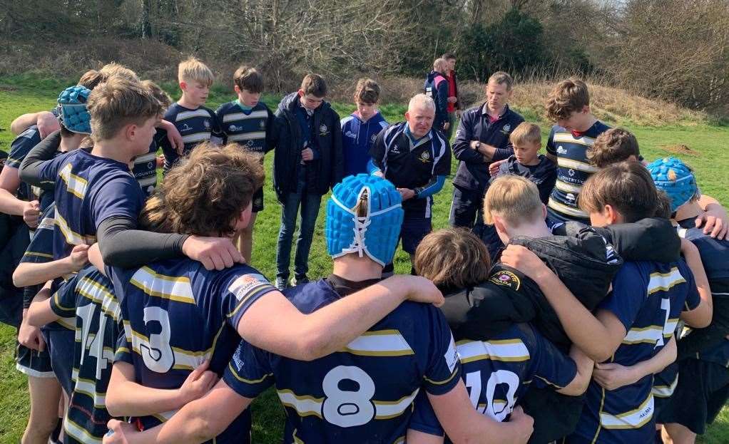 Tunbridge Wells under-14s have won the Kent Cup