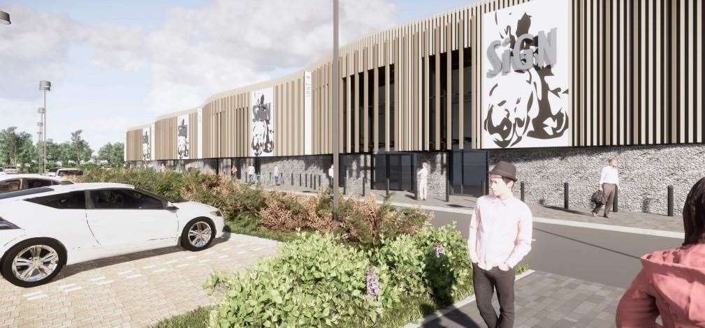 How Drovers Retail Park is set to look in Ashford