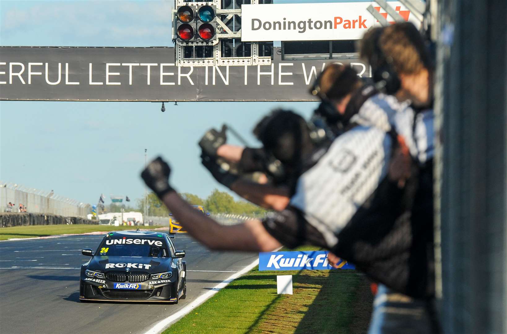 Jake Hill scored his fourth BTCC win at Donington on Sunday. Pictures: Jakob Ebrey Photography