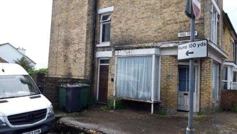 The building, which was previously used as a bakers and barbers, has been empty for some time