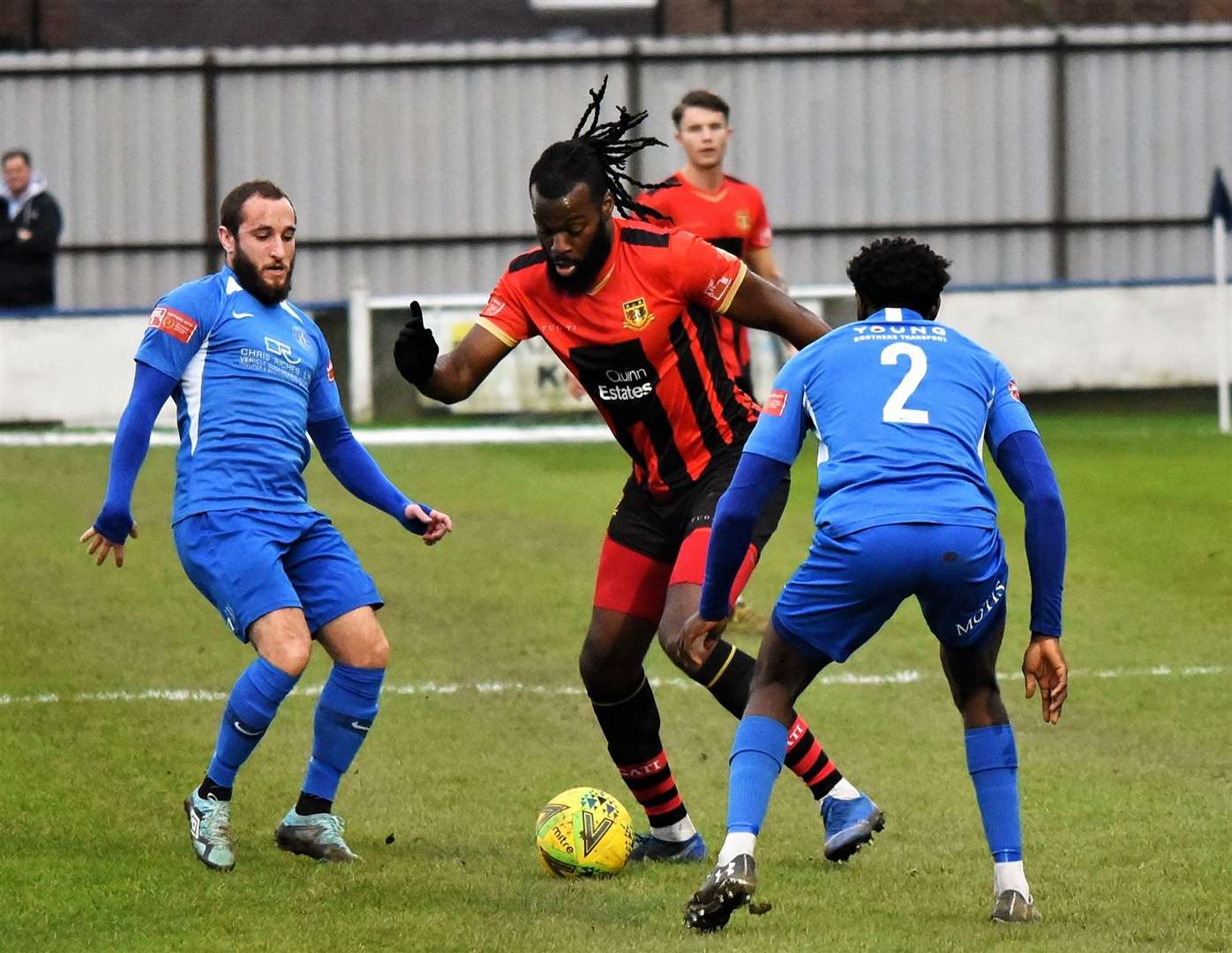 Duane Ofori-Acheampong impressed on loan at Sittingbourne last season. Picture: Ken Medwyn