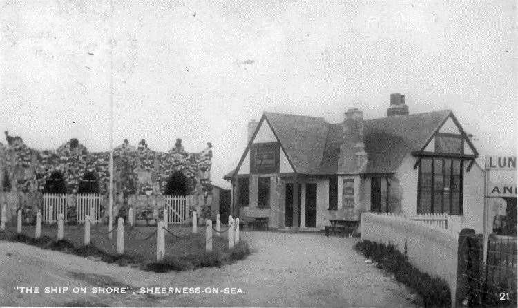 The Ship on Shore in Sheerness in 1911. Picture: Rory Kehoe