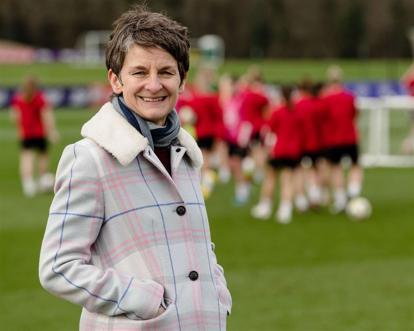 Former Wales captain Laura McAllister (John Smith/FAW/PA)