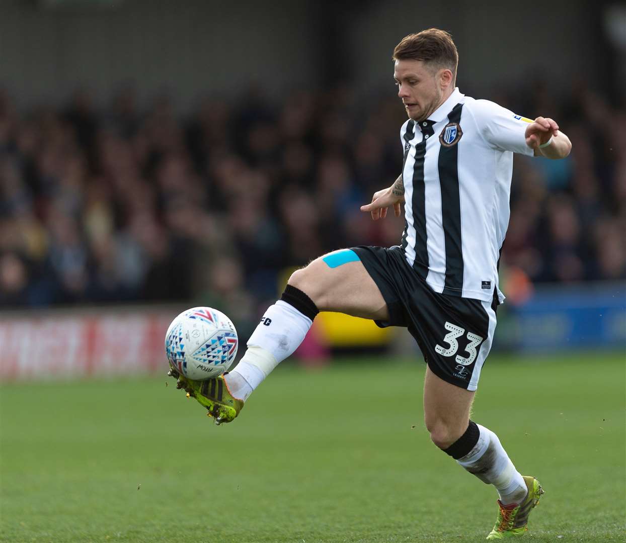 Gillingham midfielder Mark Byrne Picture: Ady Kerry