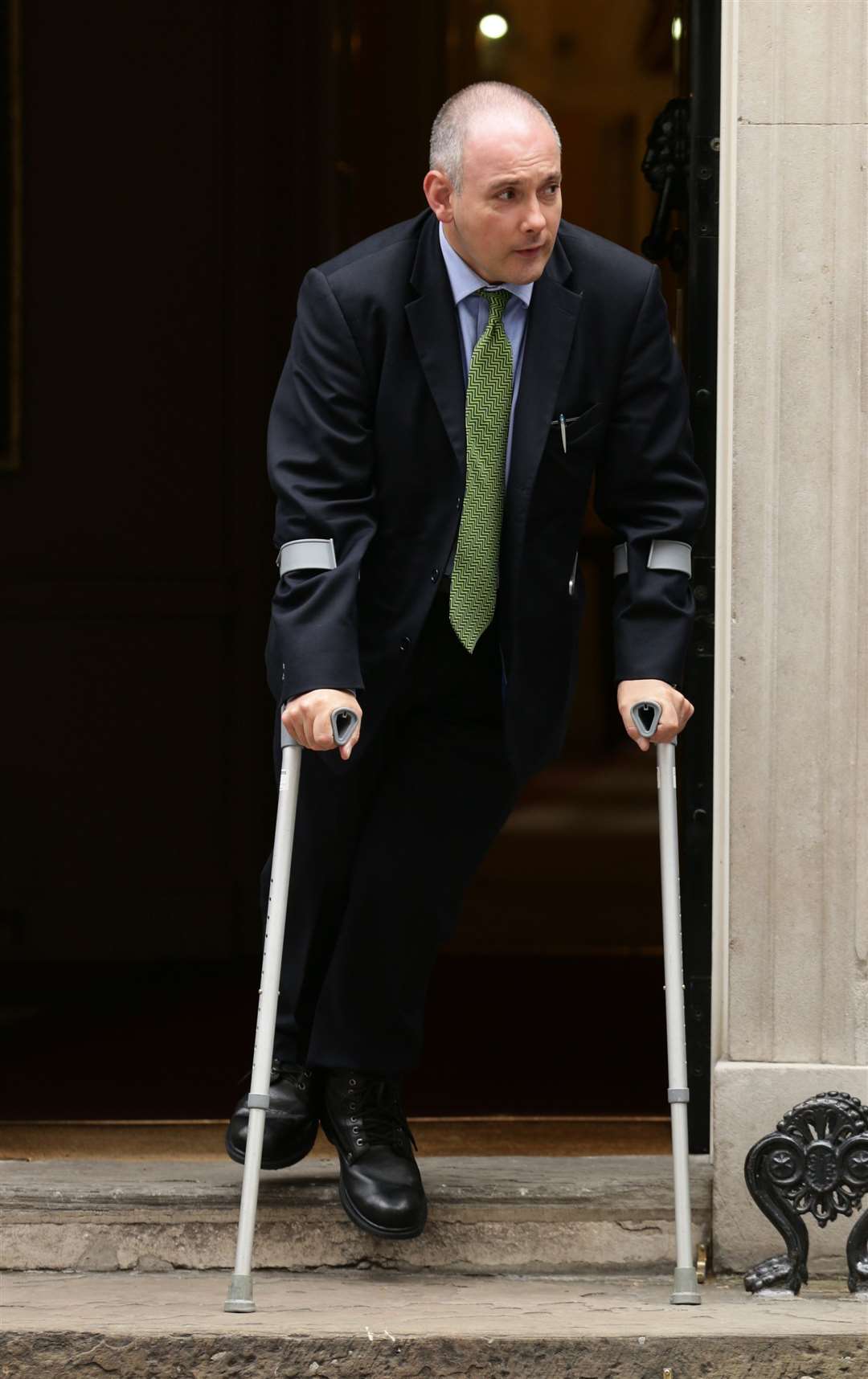 Robert Halfon outside 10 Downing Street (Yui Mok/PA)