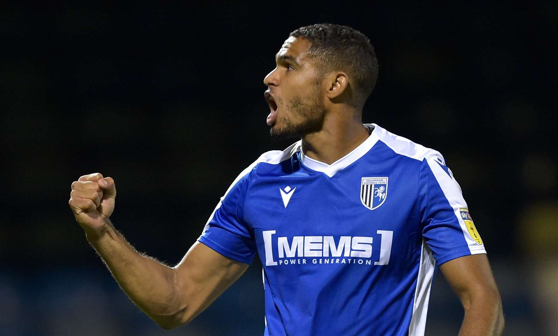Mikael Mandron got Gillingham on level terms against Grimsby Town