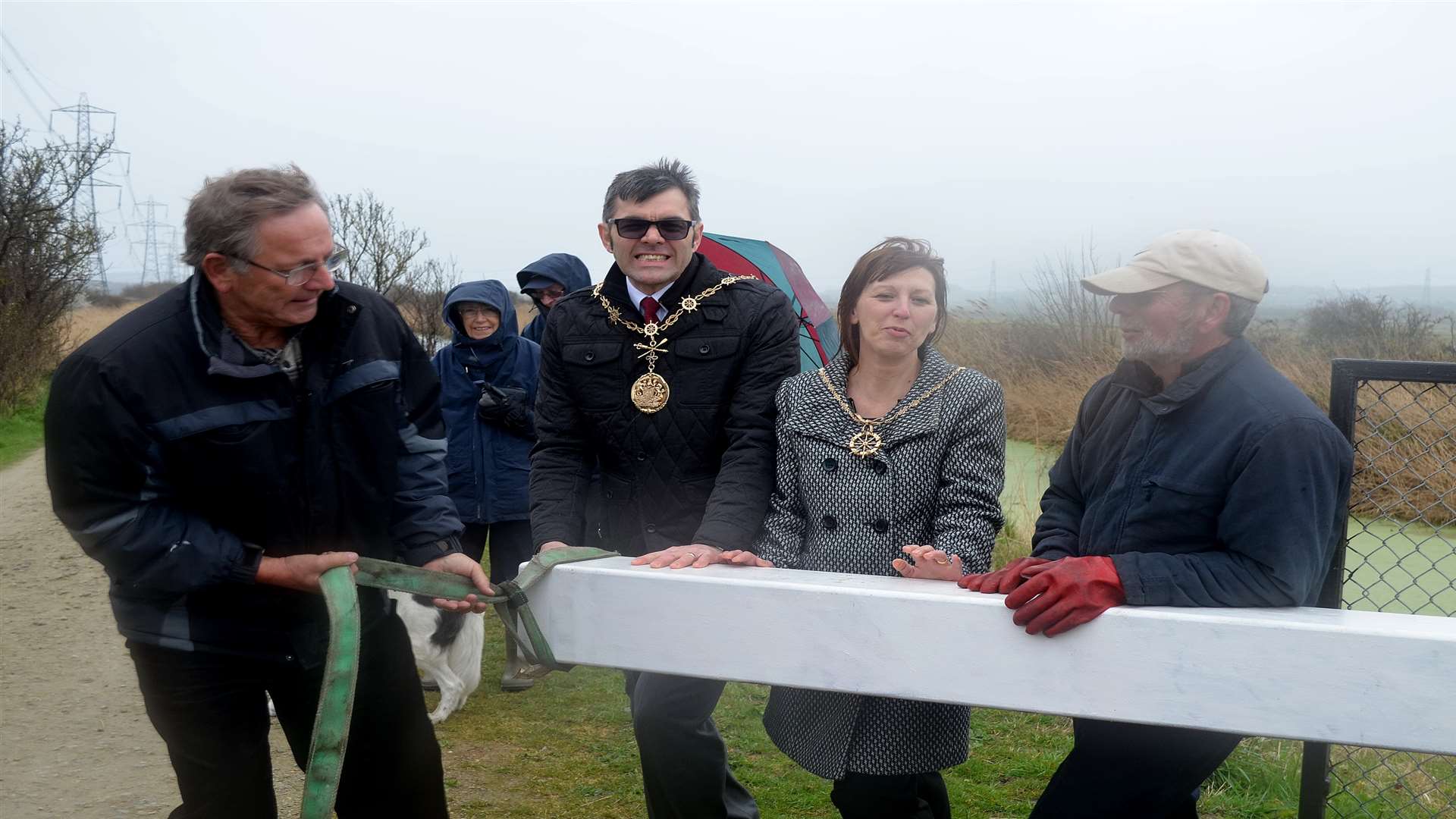 The Thames and Medway Canal Association open day where a new swing bridge was finally reopened after a year of restoration works. Picture: Jason Arthur