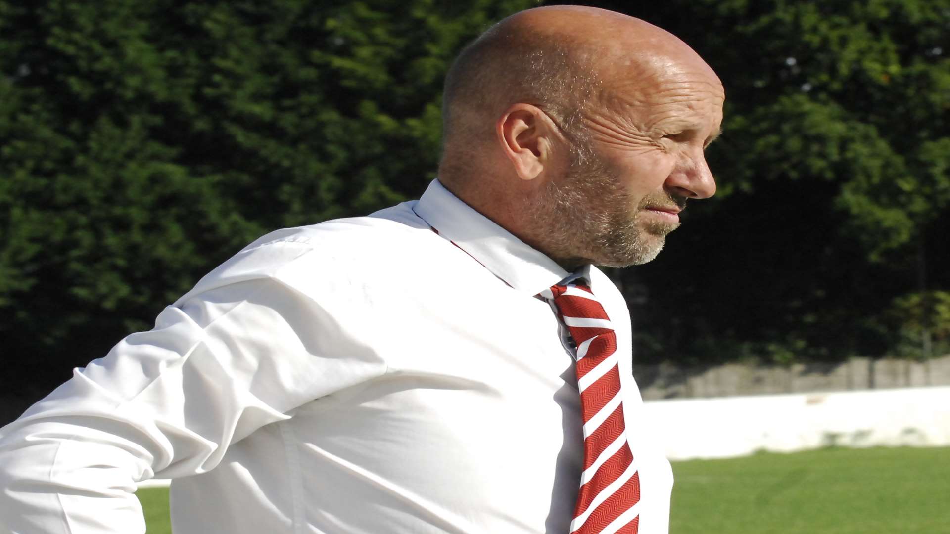 Whitstable manager Simon Halsey Picture: Chris Davey