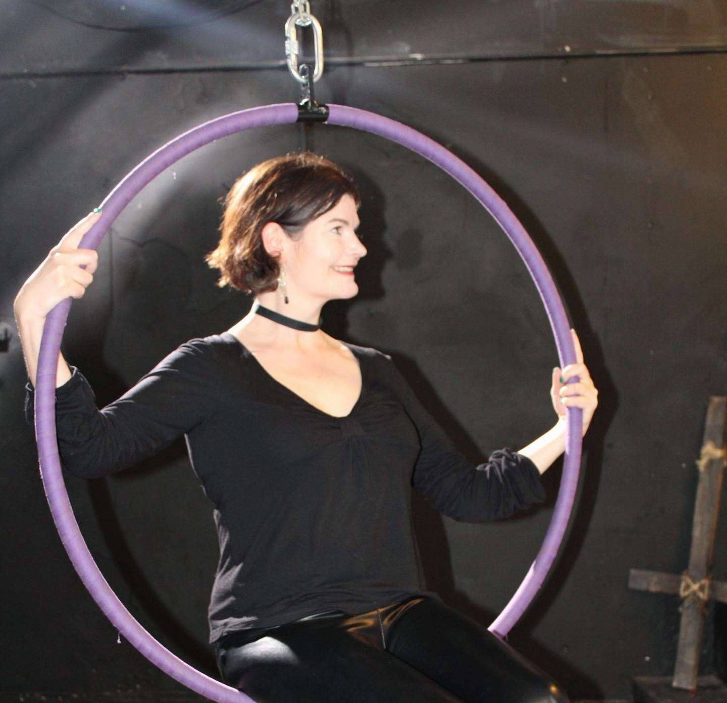 Melissa Todd hanging around at the Rochester studio