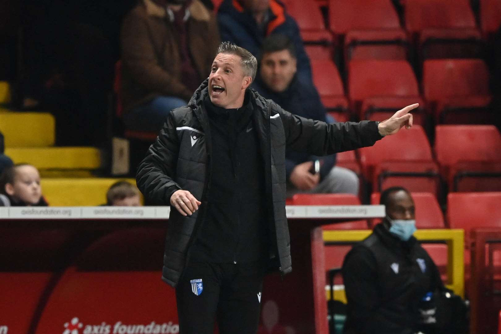Manager Neil Harris takes his Gills side to Charlton Athletic at The Valley Picture: Keith Gillard