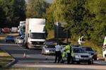 Accident on Castle Way, Leybourne