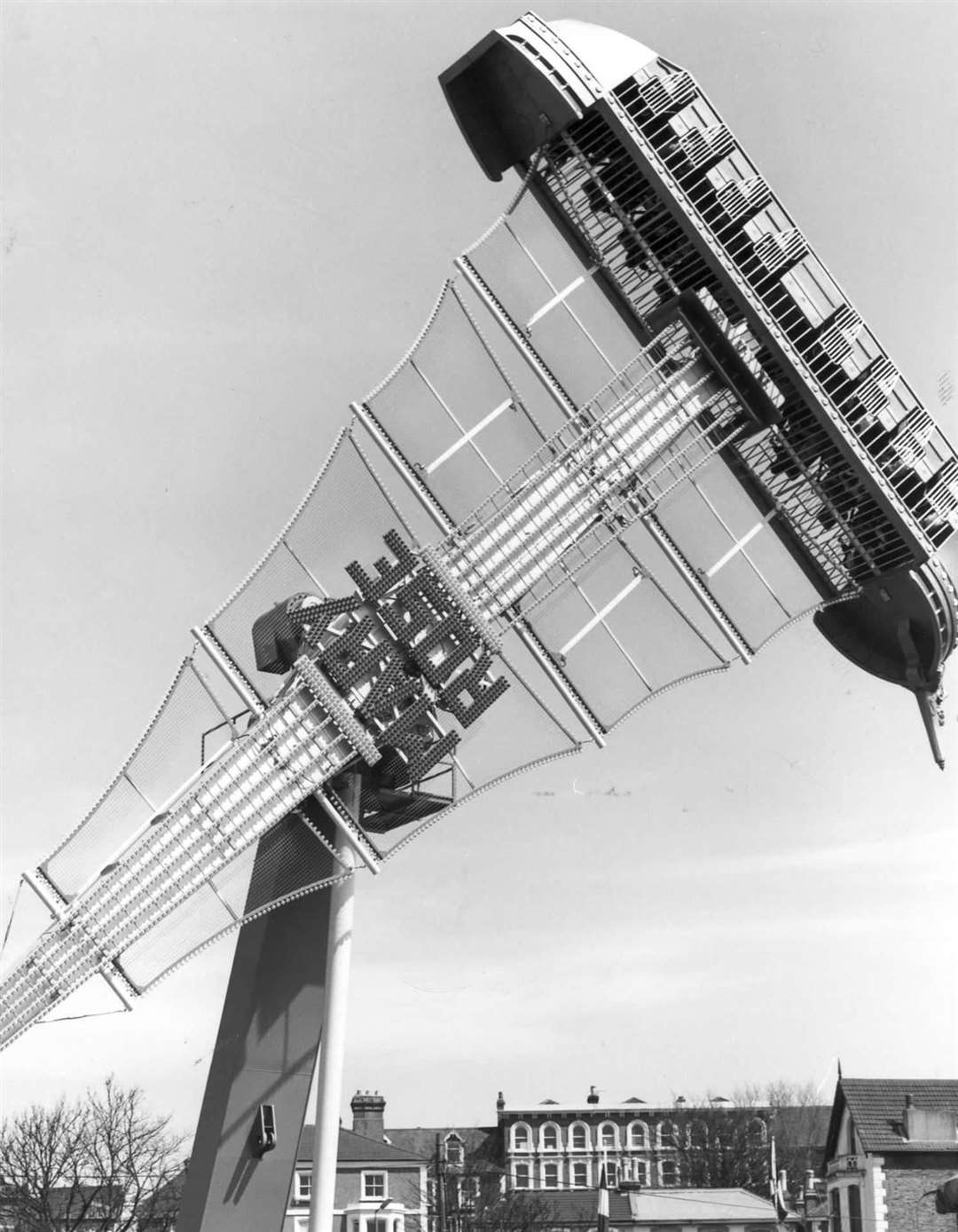 The Mary Rose - the ride which took passengers up and over at Dreamland; including some of the cast in a memorable scene