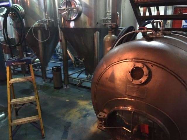 Brewing capacity at Iron Pier has recently been increased to meet demand