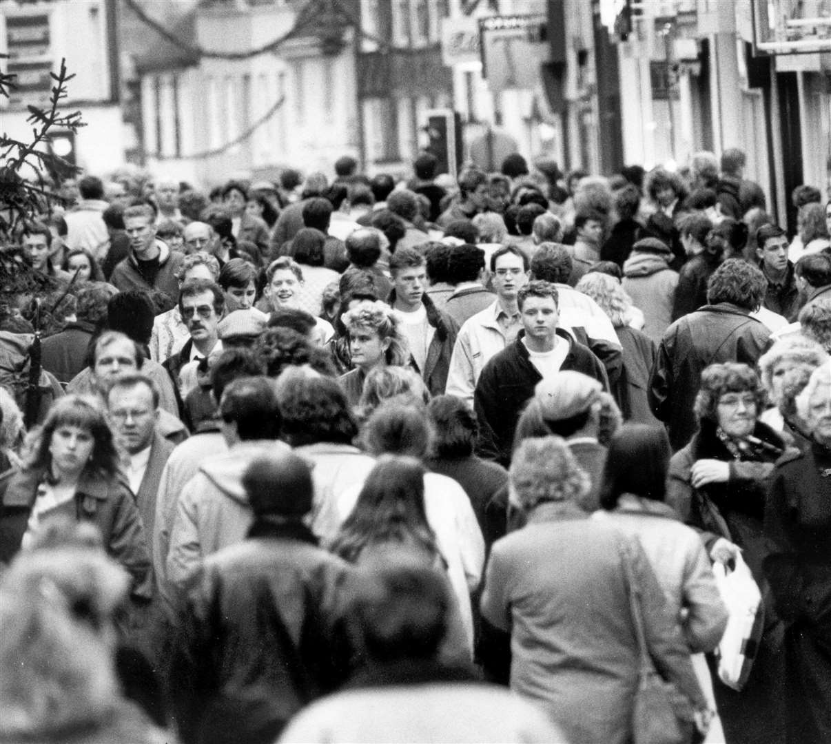 Week Street, Maidstone, in 1989