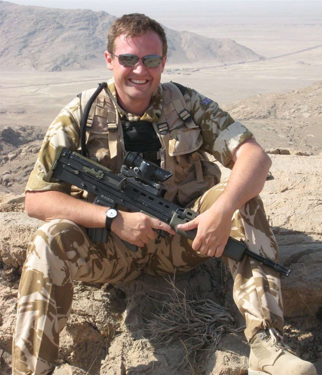 Tom Tugendhat during his time serving with the Royal Marines as an intelligence officer