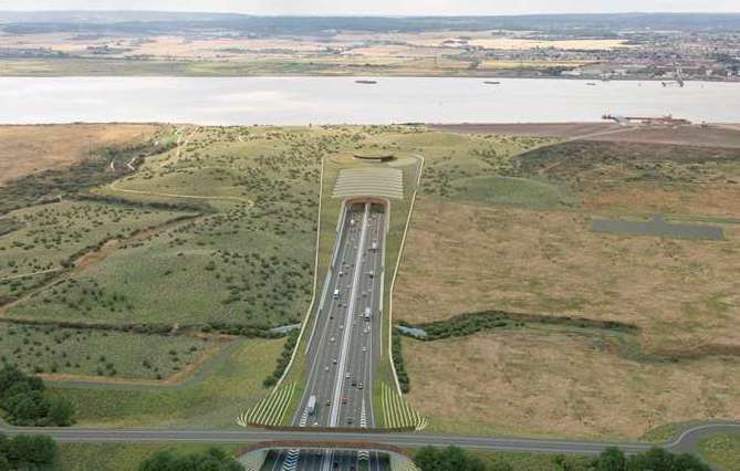 A decision on the Lower Thames Crossing is expected next May. Picture: National Highways