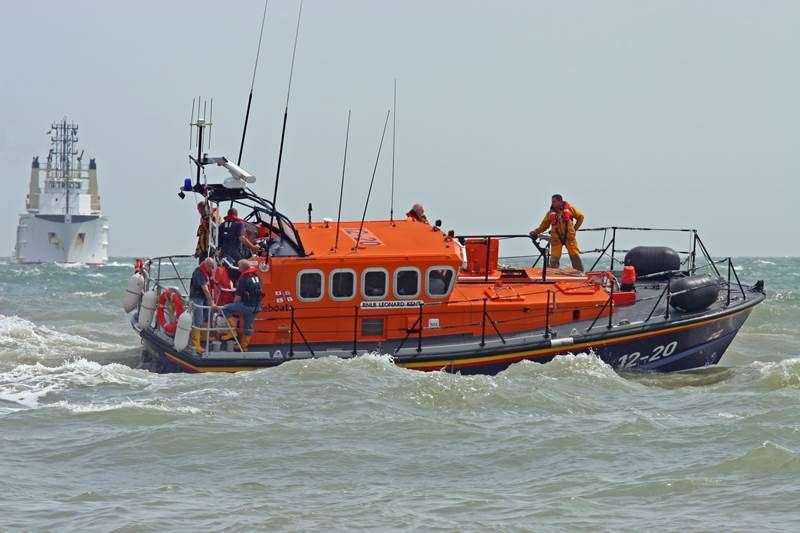 The RNLI responded to help the boat. Picture: RNLI (16172068)
