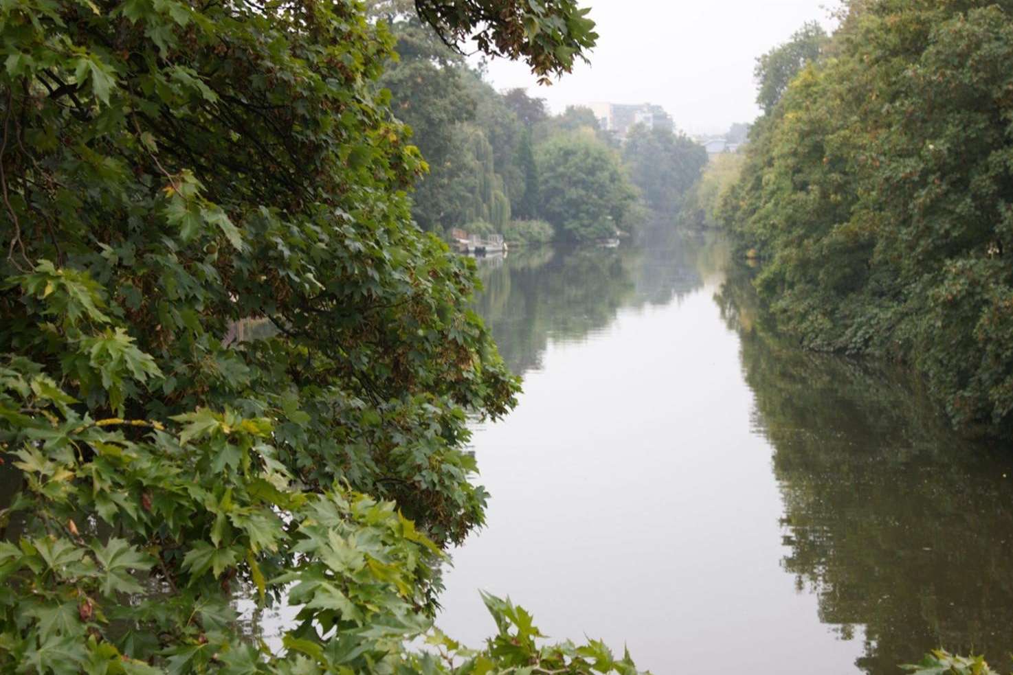 The walk will head along a section of the towpath alongside the River Medway