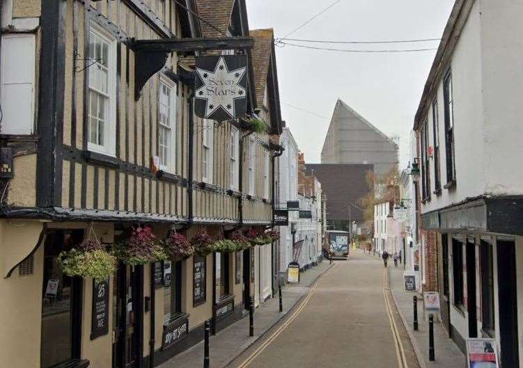 Michael Murray glassed a man at The Seven Stars pub in Canterbury in April this year. Picture: Google