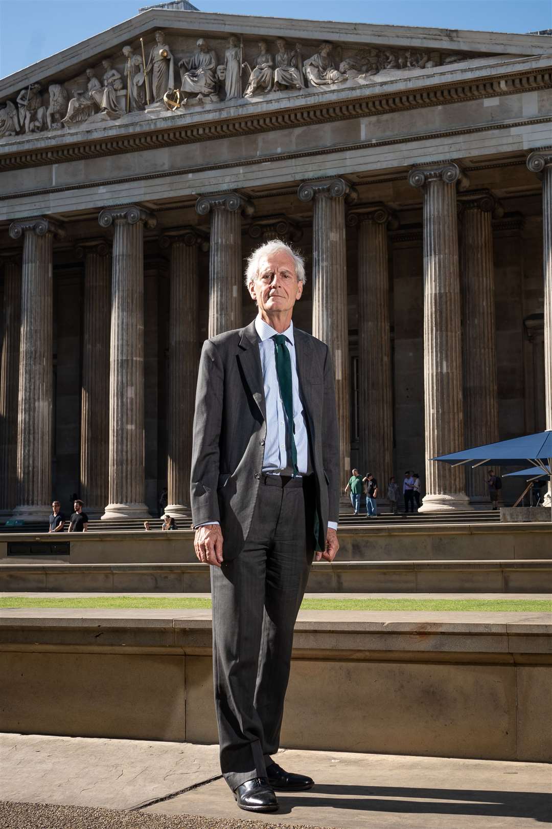 Sir Mark Jones outside the British Museum (Aaron Chown/PA)