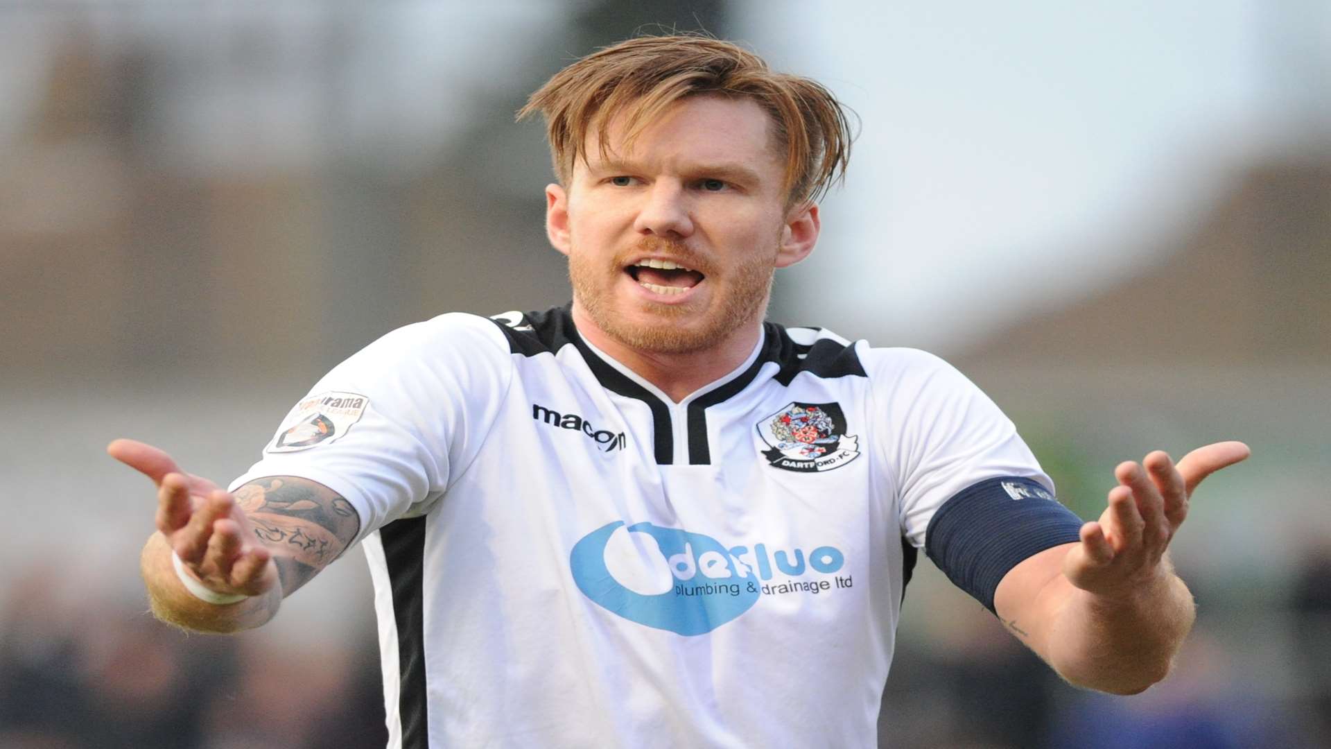 Dartford captain Elliot Bradbrook Picture: Steve Crispe