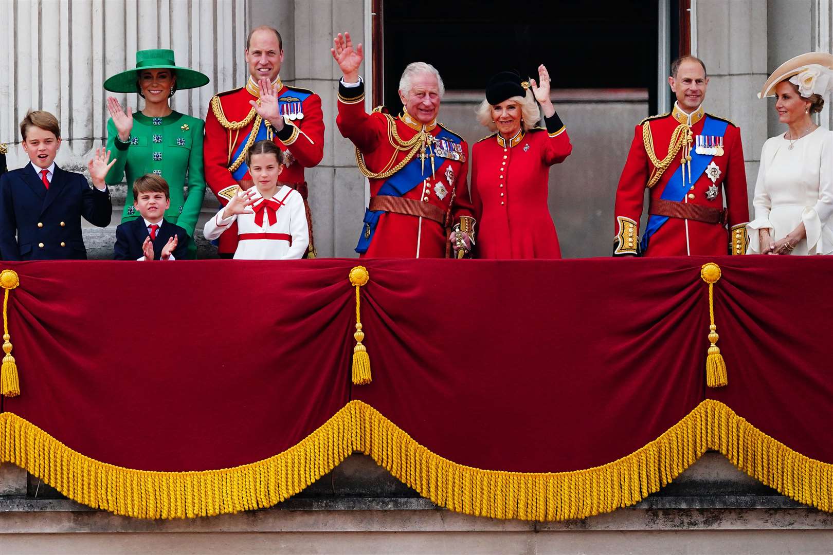 The Princess of Wales attended Trooping the Colour last year (Victoria Jones/PA)