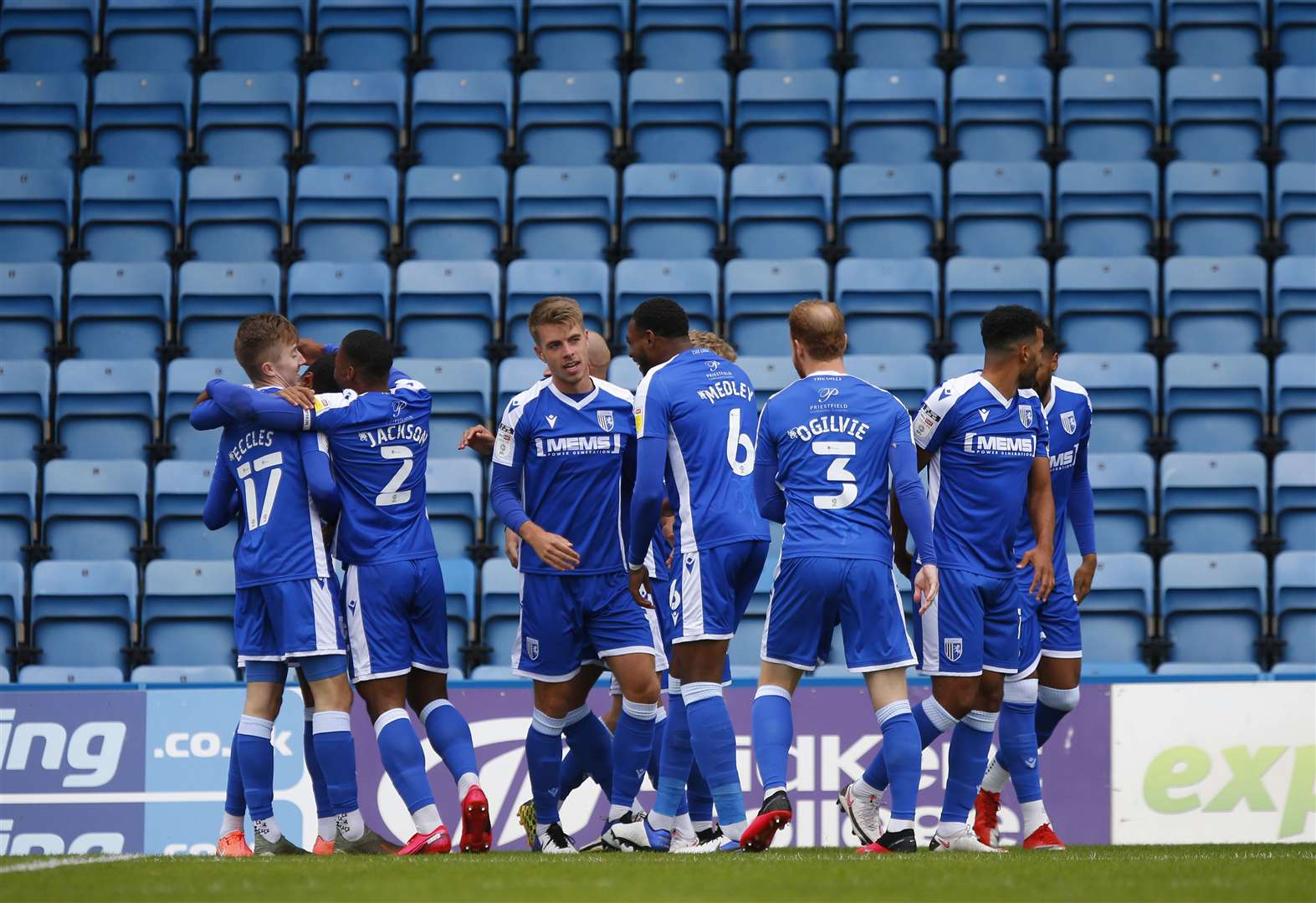 League 1 side Gillingham back a petition to let fans back into football