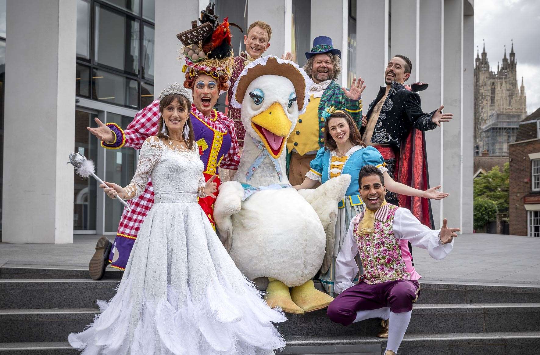 Want to join this lot on stage for Mother Goose at the Marlowe?