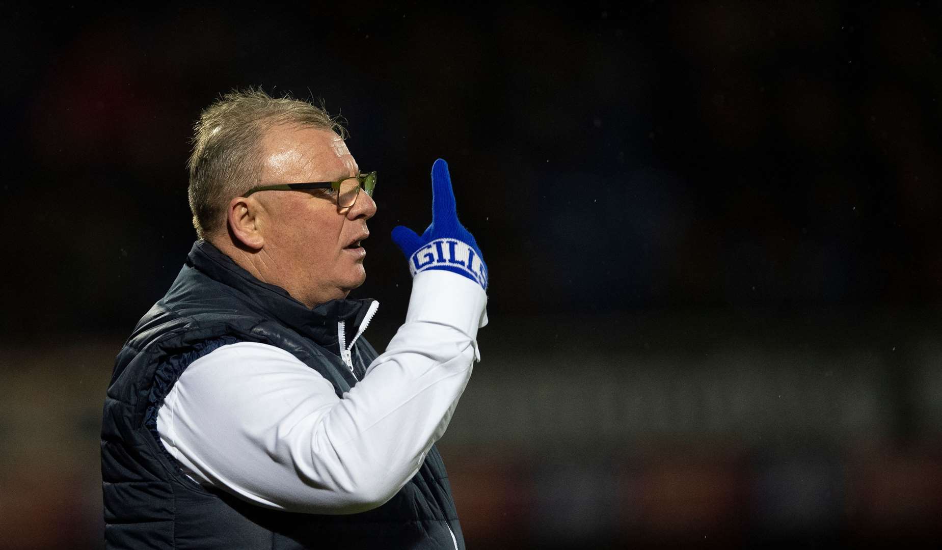 Gillingham manager Steve Evans loves a midweek fixture Picture: Ady Kerry