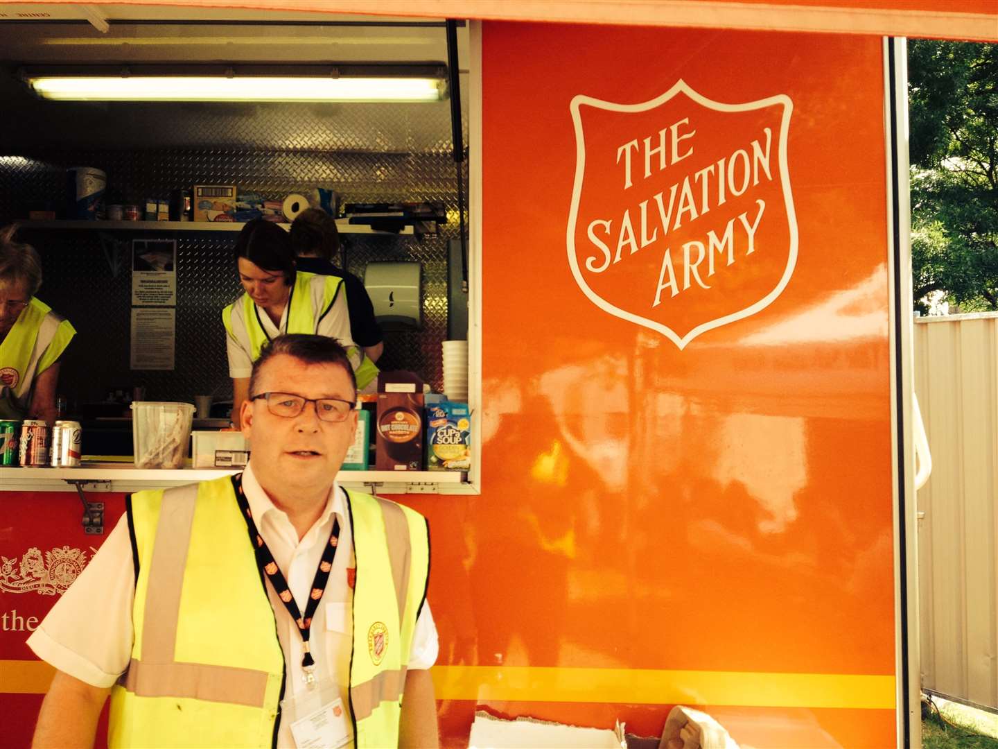 Major Mark Sawyer, the Salvation Army church co-leader of Norwich Citadel (Mark Sawyer/PA)