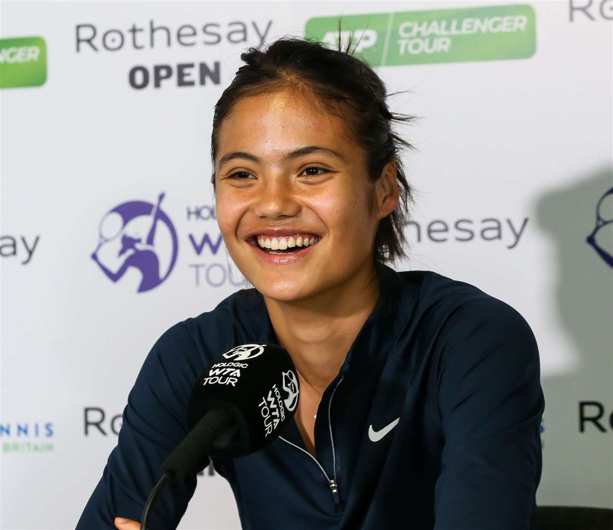 Emma Raducanu has been knocked out of the Australian Open. Picture: Barrington Coombs/Getty Images for LTA