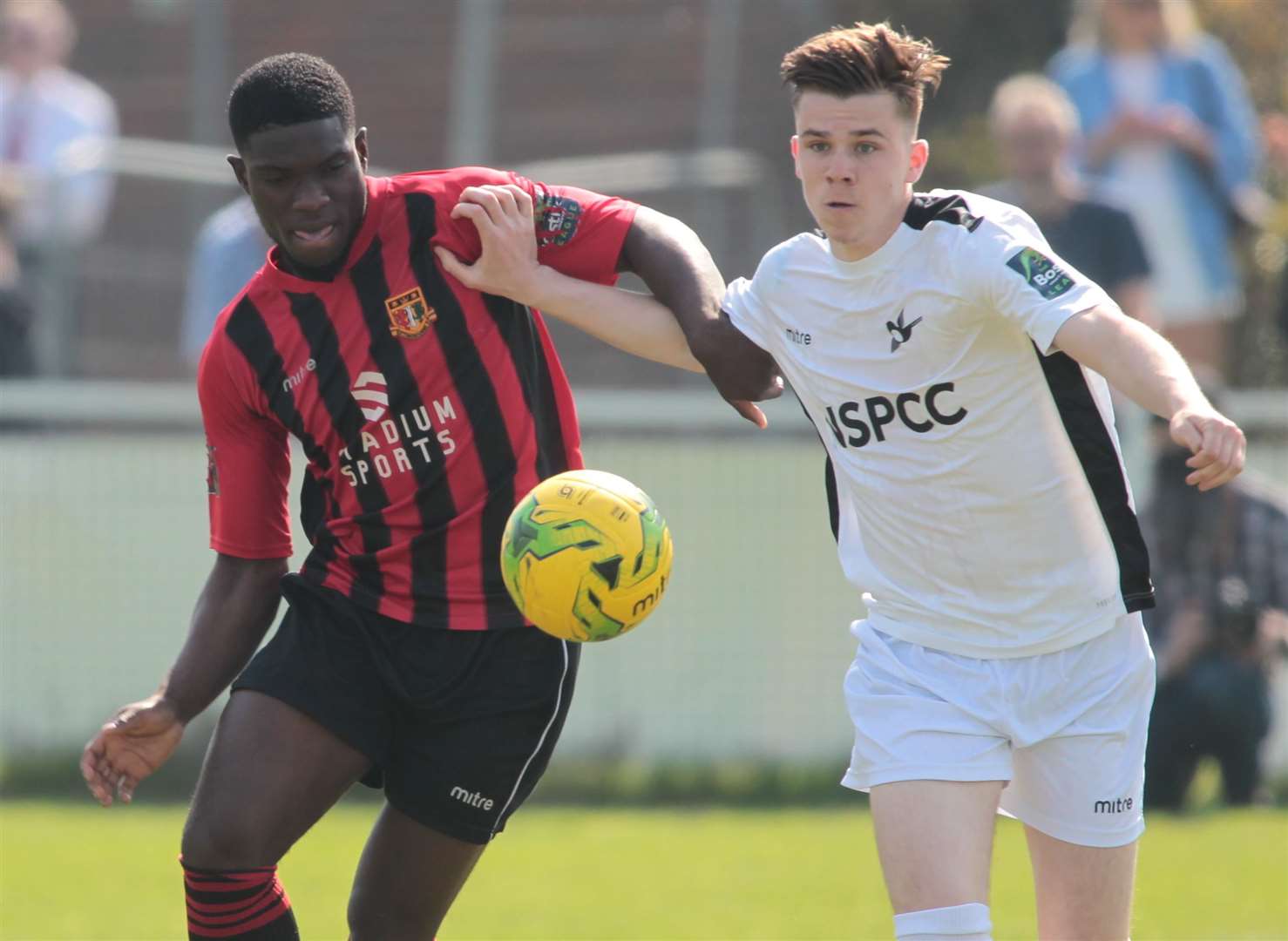 David Smith, left, is back with Sittingbourne Picture: John Westhrop