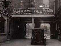 The back of the Kent Fire Insurance Company building in the early 1900s. Picture: JD Wetherspoon