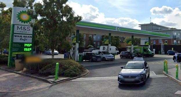 Steve Padley stole from the BP garage in John's Road, Tunbridge Wells. Picture: Google Maps