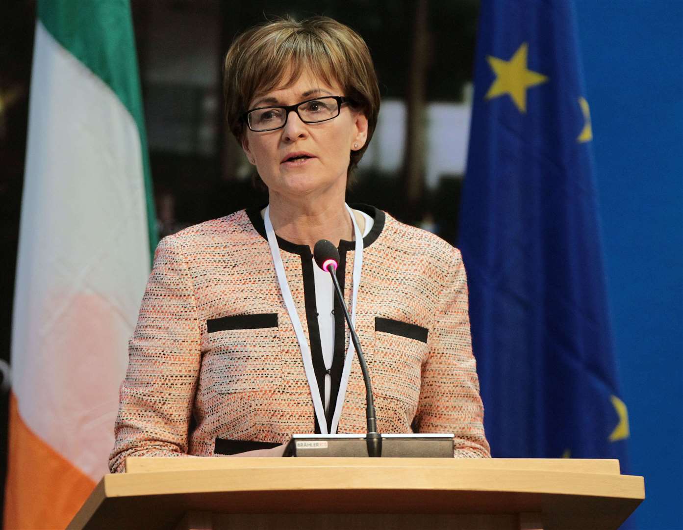 Mairead McGuinness is the first vice president of the European Parliament (Niall Carson/PA)