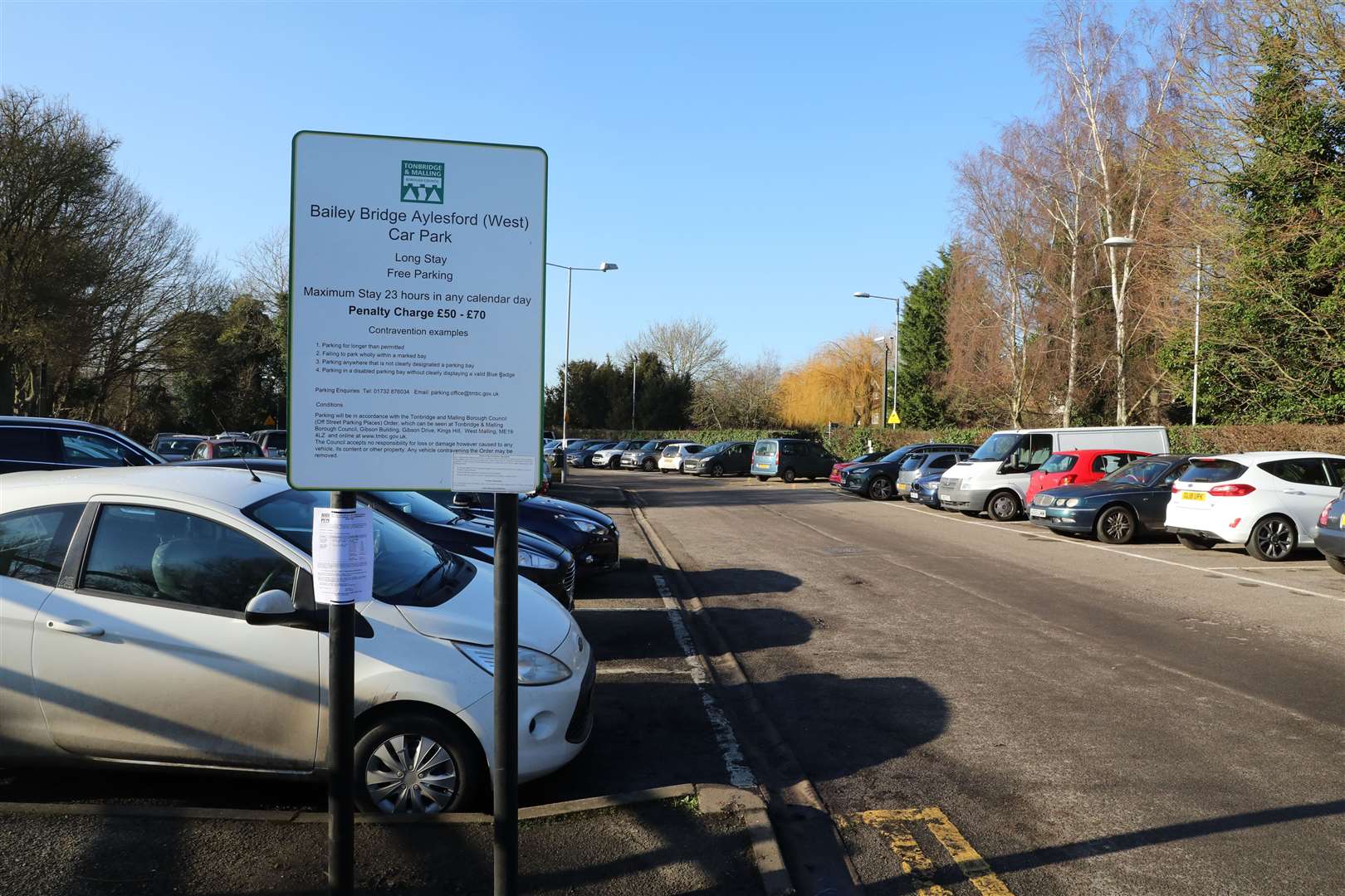 Bailey Bridge Car Park (West). Picture: Andy Jones