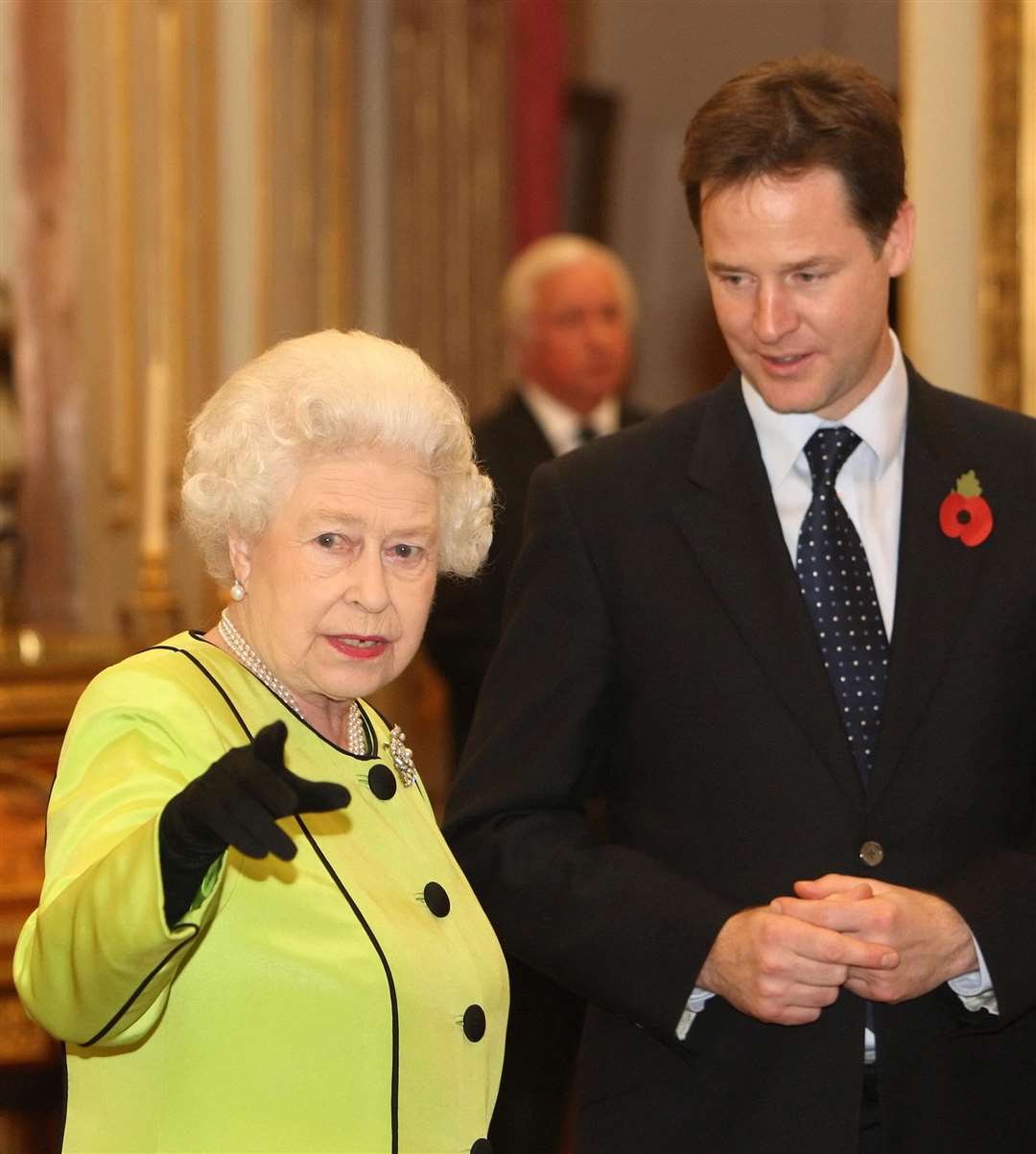 Former deputy PM Nick Clegg said claims that the Queen had voiced strong Eurosceptic views at a lunch were ‘preposterous’ (Dominic Lipinski/PA)